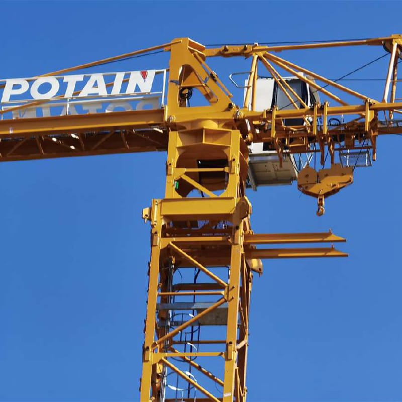 USED POTAIN MCT278-K12 TOWER CRANE