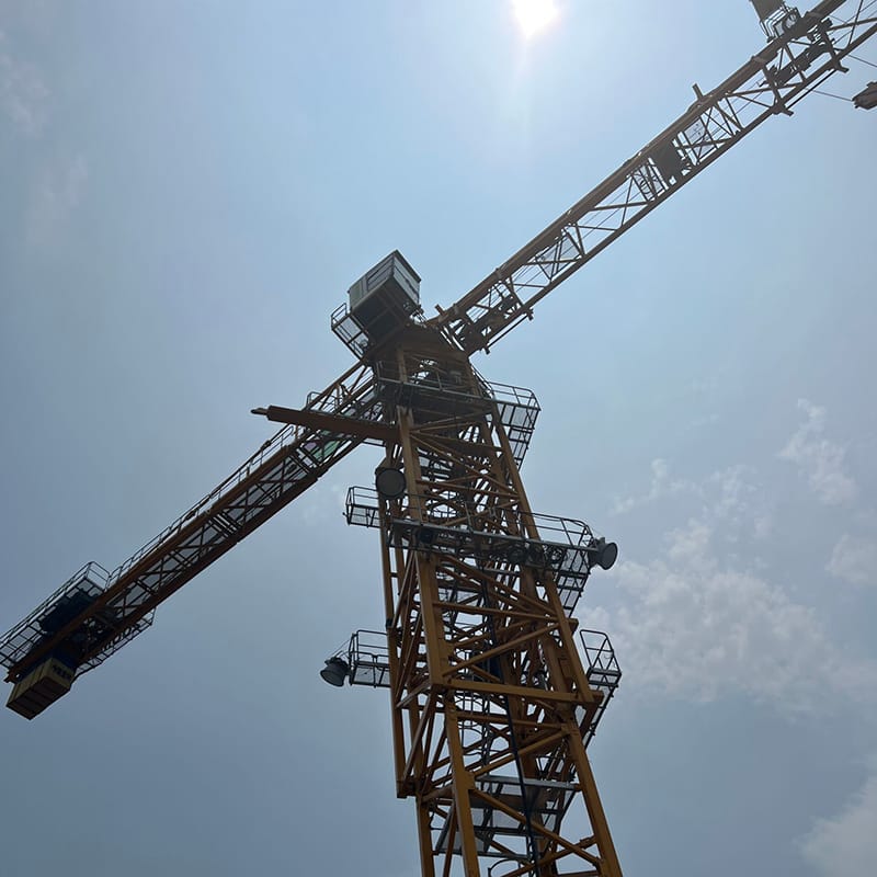FLAT-TOP TOWER CRANE WA7527-16